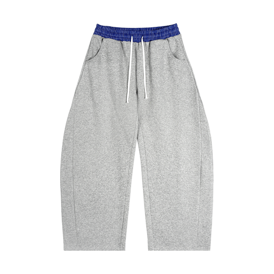 Plaid Waistband Sweats