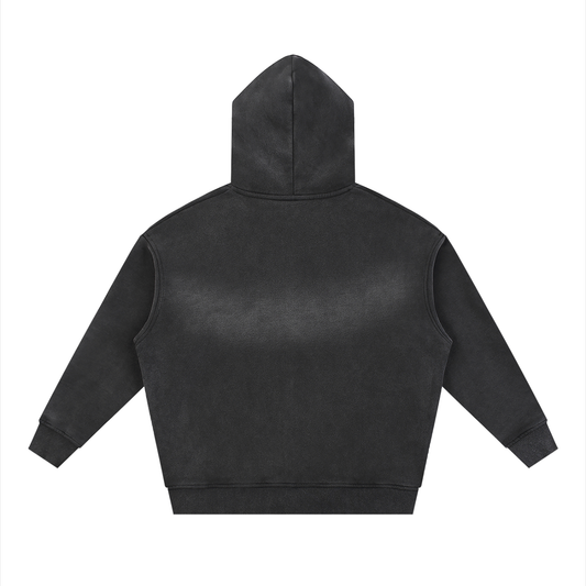 Sunfade Two-way Zipper Fleece Hoodie