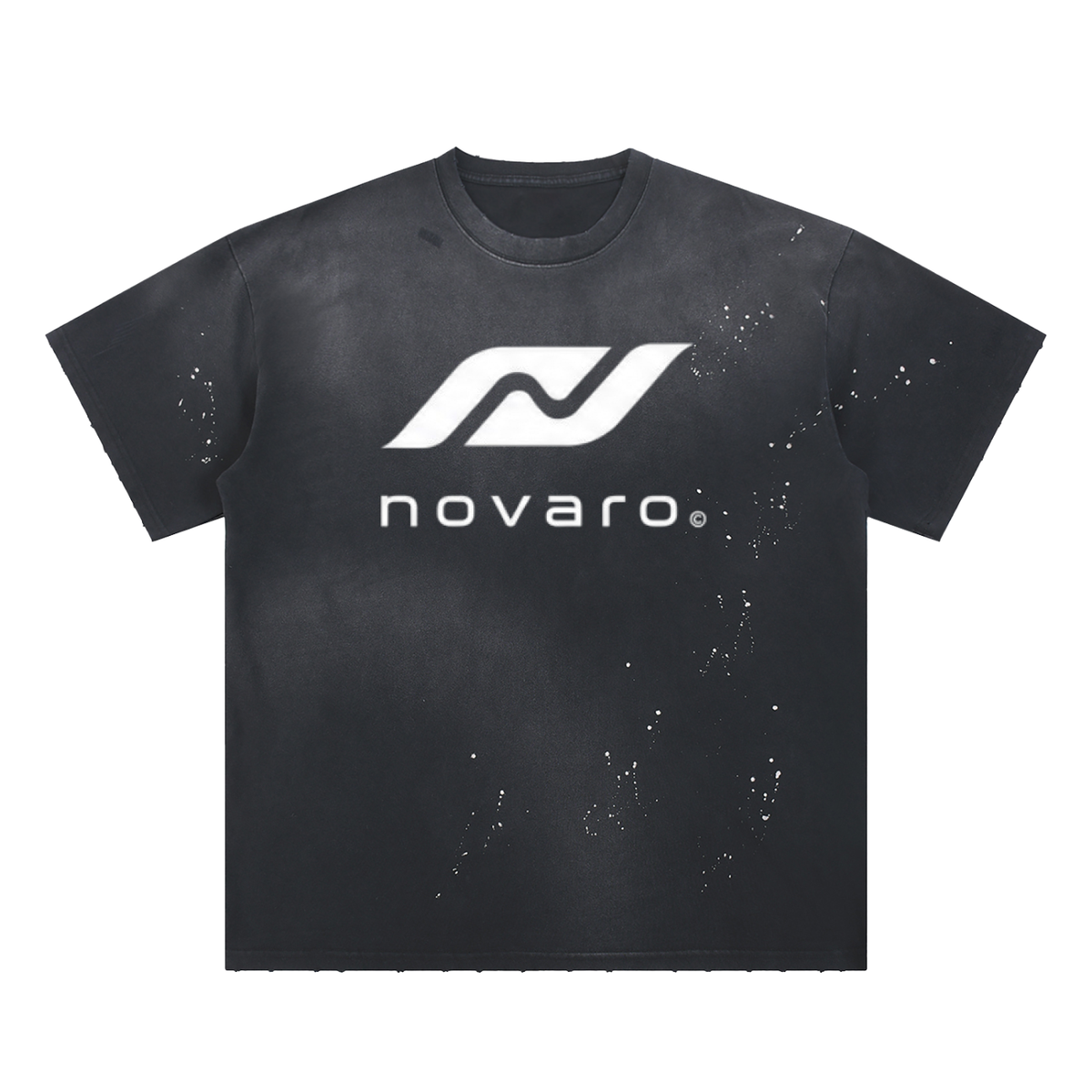 Cotton sun fade splatter T-Shirt